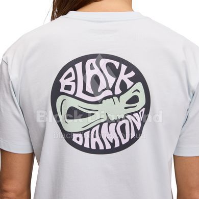 Футболка жіноча Black Diamond W Rope Badge SS Tee, Belay Blue, L (BD 7525074062LRG1)
