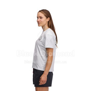 Футболка жіноча Black Diamond W Rope Badge SS Tee, Belay Blue, L (BD 7525074062LRG1)