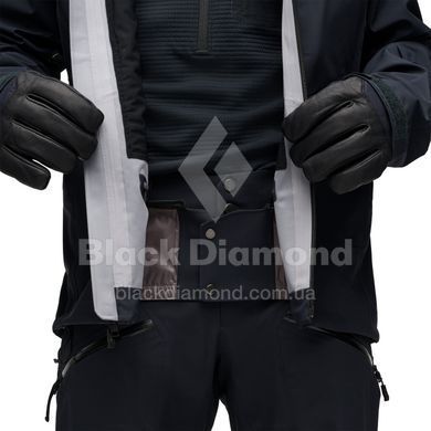 Гірськолижна чоловіча мембранна куртка Black Diamond M Recon Stretch Shell, Black, L (BD 7450460002LRG1)