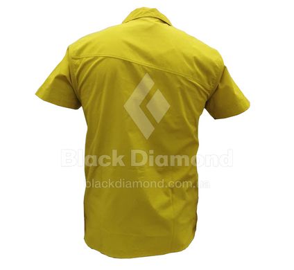 Рубашка мужская Black Diamond M SS Spotter Shirt Ocher, р.M (BD MXZ6.710-M)