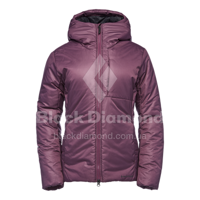 Трекінгова жіноча зимова куртка Black Diamond W Belay Parka, Plum, L (BD 746101.5002-L)
