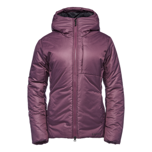 Трекінгова жіноча зимова куртка Black Diamond W Belay Parka, Plum, M (BD 746101.5002-M)