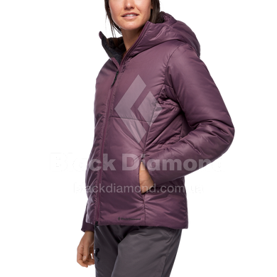 Трекінгова жіноча зимова куртка Black Diamond W Belay Parka, Plum, M (BD 746101.5002-M)