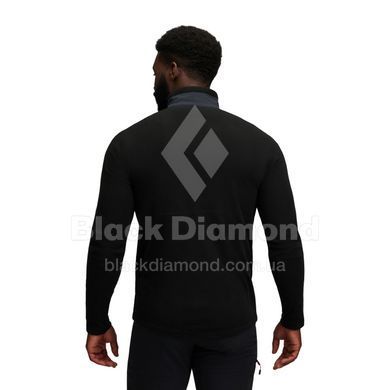 Кофта флісова чоловіча Black Diamond M RiftFZ Fleece Jacket, Black/Black, L (BD 7441179008LRG1)