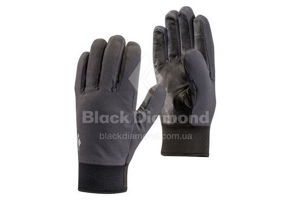 Рукавички чоловічі Black Diamond MidWeight Softshell Gloves Smoke, р. S (BD 801041.SMOK-S)