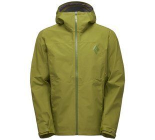 Мембранна чоловіча куртка для трекінгу Black Diamond Liquid Point Shell, M - Burnt Olive (BD K849.330-M)