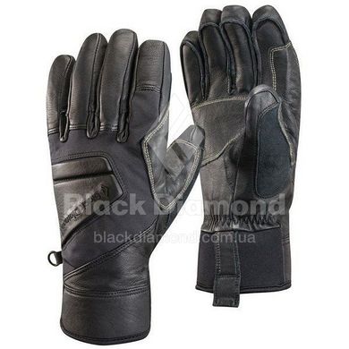 Перчатки мужские Black Diamond Kajia Gloves Black, р.S (BD 801616.BLAK-S)