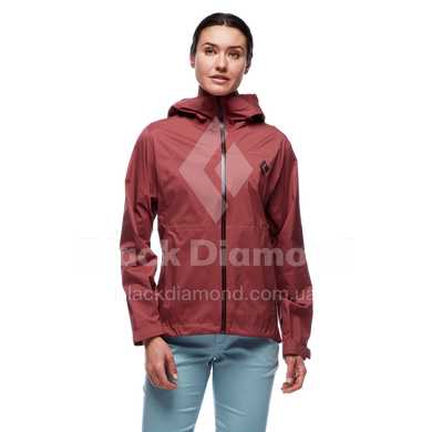 Мембранная женская куртка Black Diamond W Stormline Stretch Rain Shell, XS - Cherrywood (BD M6972009XSM1)