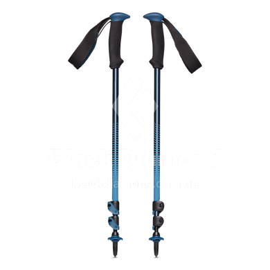 Треккинговые телескопические палки Black Diamond Trail Back, 62-140 см, Azurite (BD 1125484022ALL1)