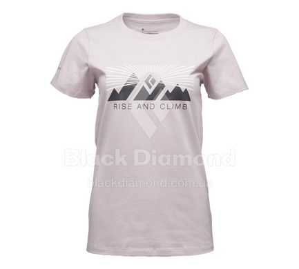 Футболка жіноча Black Diamond SS Rise And Climb Tee Wisteria, р. XS (BD R7PS.6014-XS)