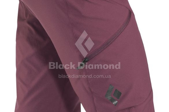 Штаны женские Black Diamond Alpine Pants Softshell, L - Bordeaux (BD QP9E.602-L)