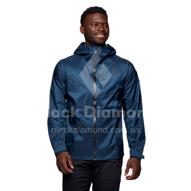 Куртка чоловіча мембранна Black Diamond M Treeline Rain Shell Indigo, XL (BD 7450084013XLG1)