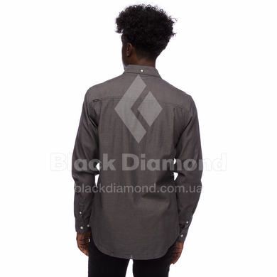 Сорочка чоловіча Black Diamond M LS Solution Shirt, S - Black / Ash (BD 7530019006SML1)