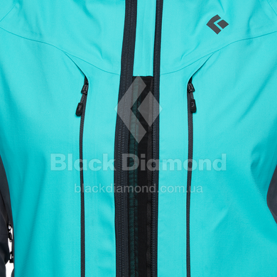 Мембранна жіноча куртка Soft Shell Black Diamond Dawn Patrol Hybrid Shell, L - Dark Patina (BD 7450054050LRG1)