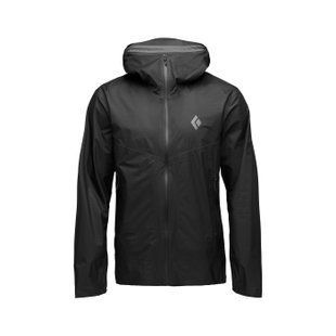 Чоловіча мембранна куртка Black Diamond Deploy 3L Shell, Black, S (BD 7450570002SML1)