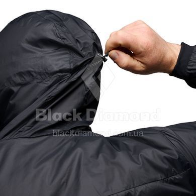 Трекинговая куртка мужская Black Diamond M Solution 1.0 Hoody, Black, L (BD 7460330002LRG1)