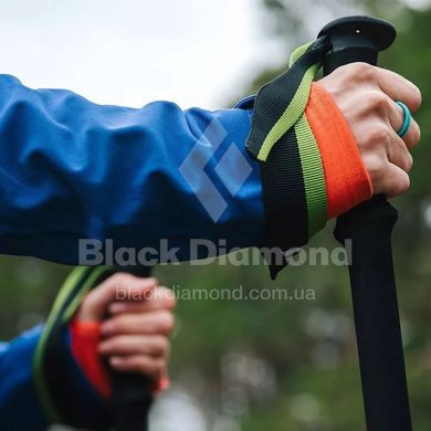 Треккинговые палки Black Diamond Distance Plus FLZ, 120-140 см, Black (BD 112211-140)