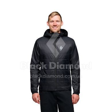 Трекинговая куртка мужская Black Diamond M Solution 1.0 Hoody, Black, L (BD 7460330002LRG1)