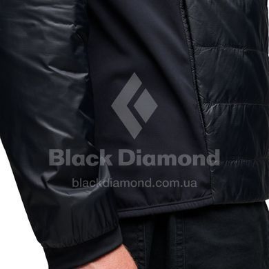 Трекинговая куртка мужская Black Diamond M Solution 1.0 Hoody, Black, L (BD 7460330002LRG1)