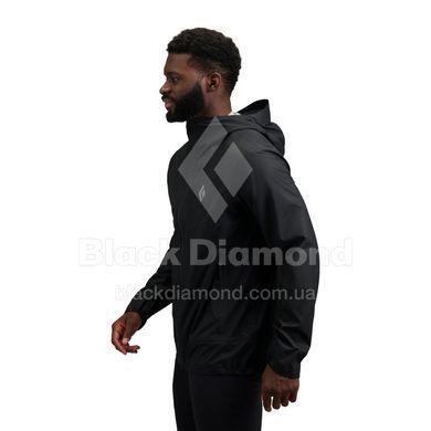 Чоловіча мембранна куртка Black Diamond Deploy 3L Shell, Black, S (BD 7450570002SML1)