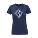 Футболка женская Black Diamond W Chalked Up 2.0 Tee, Indigo, L (BD 7524194013LRG1)