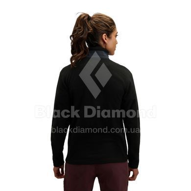 Кофта флісова жіноча Black Diamond W Rift FZ Fleece Jacket, Black/Black, M (BD 7441189008MED1)