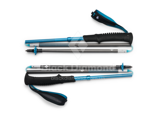 Трекинговые палки Black Diamond Distance Carbon Z, Desert Sky, 120 см (BD 11255440071201)