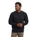 Світшот чоловічий Black Diamond M Mini Stacked Crewneck, Black, L (BD 7524660002LRG1)