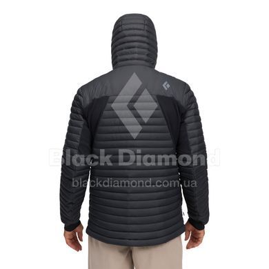 Мужской легкий пуховик Black Diamond M Access Down 1.0 Hoody, Black, L (BD 7441010002LRG1)
