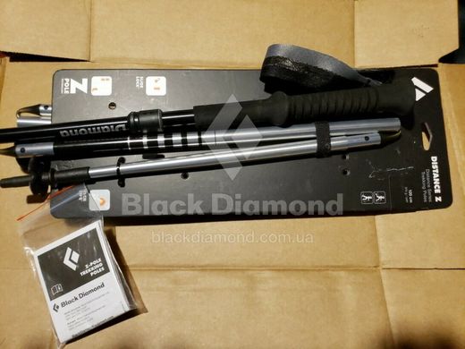 Трекінгові палки Black Diamond Distance Z, 125 см, Black (BD 112208-125)