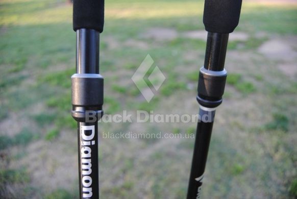 Треккинговые палки Black Diamond Distance Z, 125 см, Black (BD 112208-125)