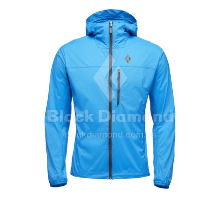 Треккинговая мужская куртка Soft Shell Black Diamond Alpine Start Hoody, S - Bluebird (BD K51I.I4008-S)
