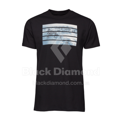 Футболка мужская Black Diamond Aerial View Tee, Black, р.L (BD 7302180002LRG1)