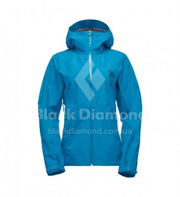 Мембранная женская куртка для трекинга Black Diamond Liquid Point Shell, S - Agean (BD MA8A.423-S)