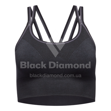 Топ женский Black Diamond W Crux Bra, Carbon, S (BD 7521220003SML1)