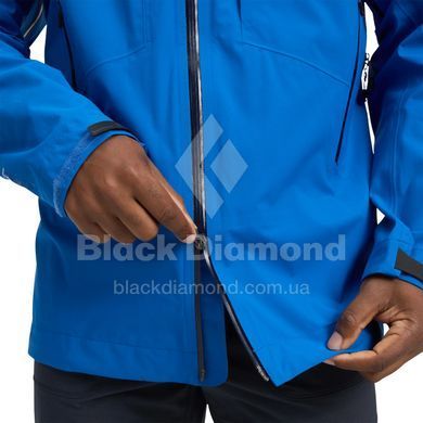 Мембранна чоловіча куртка Black Diamond M Highline Stretch Shell, Dark Moss, M (BD 7420103004MED1)