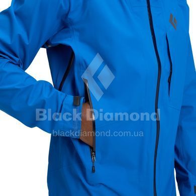Мембранна чоловіча куртка Black Diamond M Highline Stretch Shell, Dark Moss, M (BD 7420103004MED1)