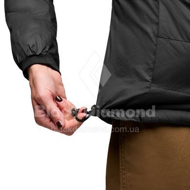 Трекинговая женская куртка Black Diamond W Solution 2.0 Hoody, Black, L (BD 7460340002LRG1)