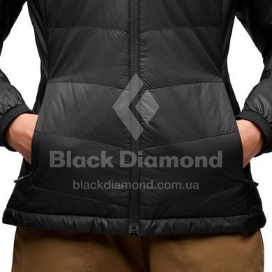 Трекинговая женская куртка Black Diamond W Solution 2.0 Hoody, Black, L (BD 7460340002LRG1)