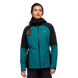 Горнолыжная женская теплая мембранная куртка Black Diamond W Boundary Line Insulated Jacket , Sea Pine/Black, L (BD 746061.9179-L)