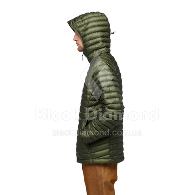 Треккинговый мужской легкий пуховик Black Diamond Approach Down Hoody 2023, L, Black (BD 7440030002LRG1)