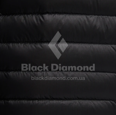 Треккинговый мужской легкий пуховик Black Diamond Approach Down Hoody 2023, L, Black (BD 7440030002LRG1)