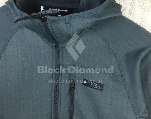 Чоловіча флісова кофта з рукавом реглан Black Diamond Factor Hoody, XL - Red Rock/Black (BD 744040.9178-XL)