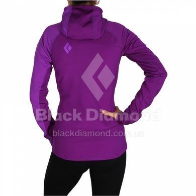 Треккинговая женская куртка Soft Shell. Black Diamond Flow State Hoody, XS - Grape (BD Q6VT.560-XS)