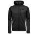 Чоловіча флісова кофта з рукавом реглан Black Diamond Factor Hoody, S - Black (BD 744040.0002-S)